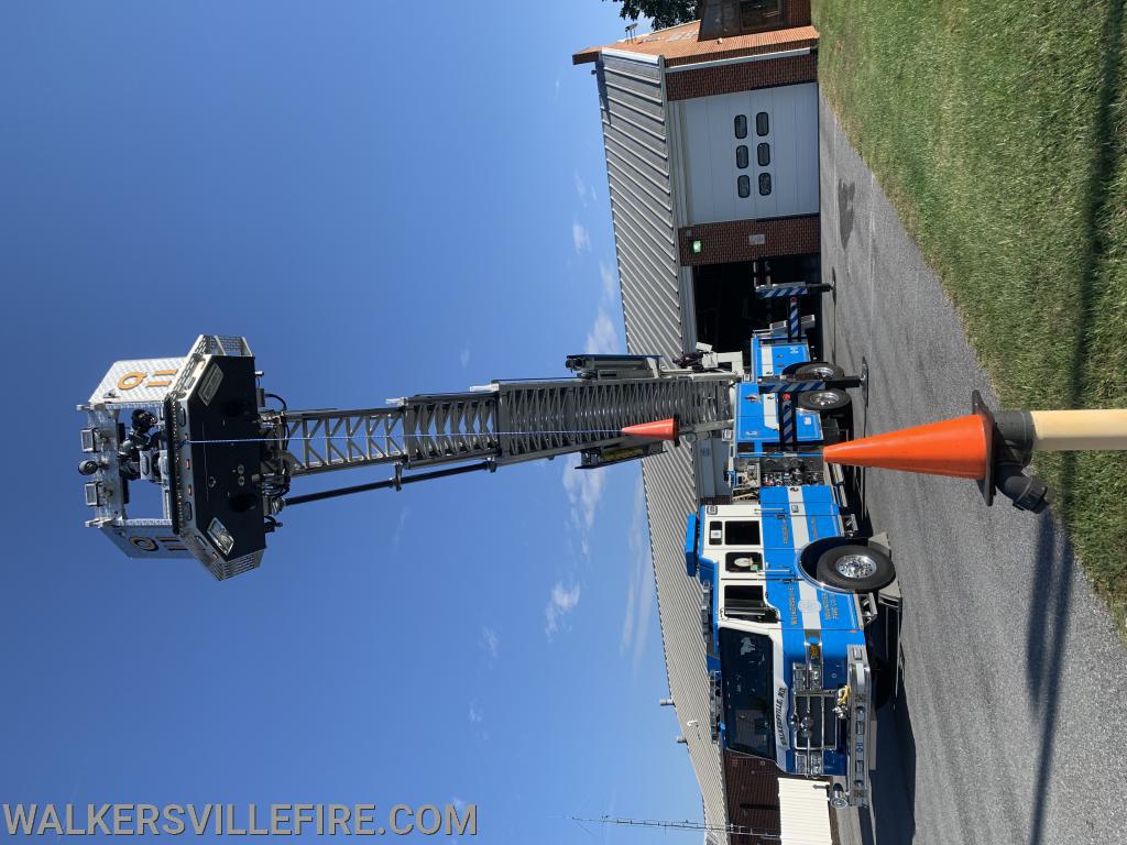 Aerial Ladder Positioning Training (10/1/2020)