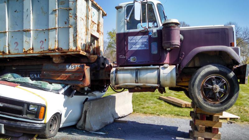 Heavy Vehicle Extrication Drill April 2016