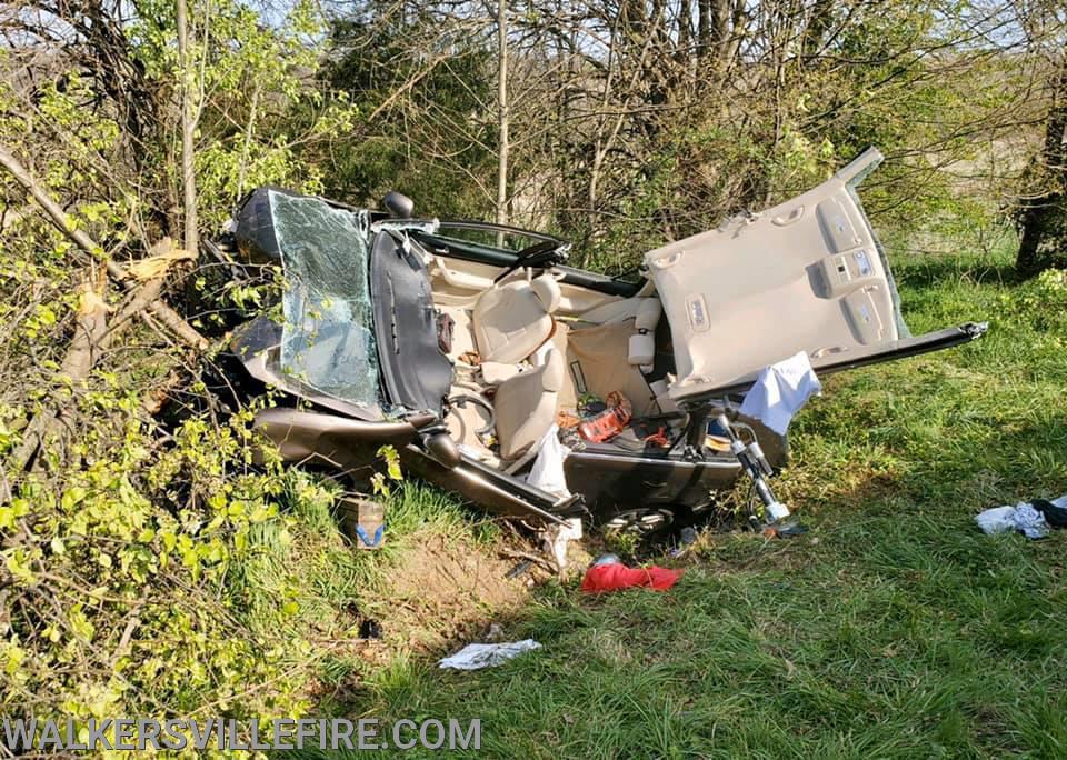 Vehicle Accident with Entrapment on Bennie Duncan Road, 4/7/2020