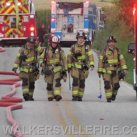 House fire in Carroll County 