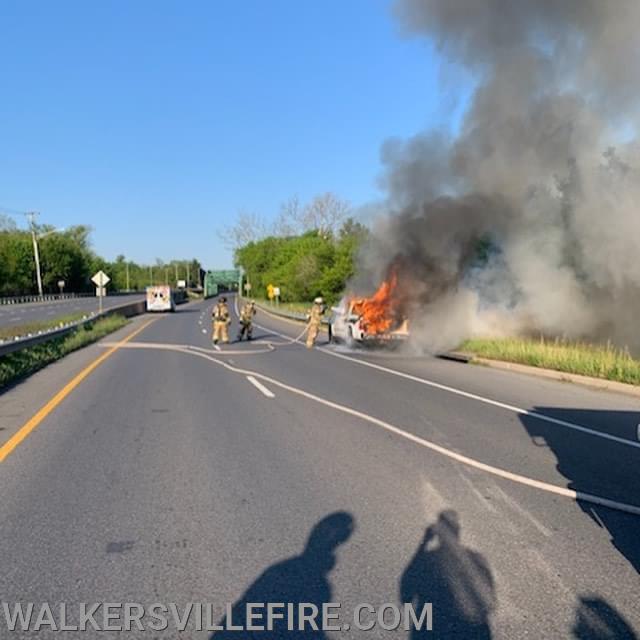 Vehicle Fire at 26 and 194, 5/13/2020