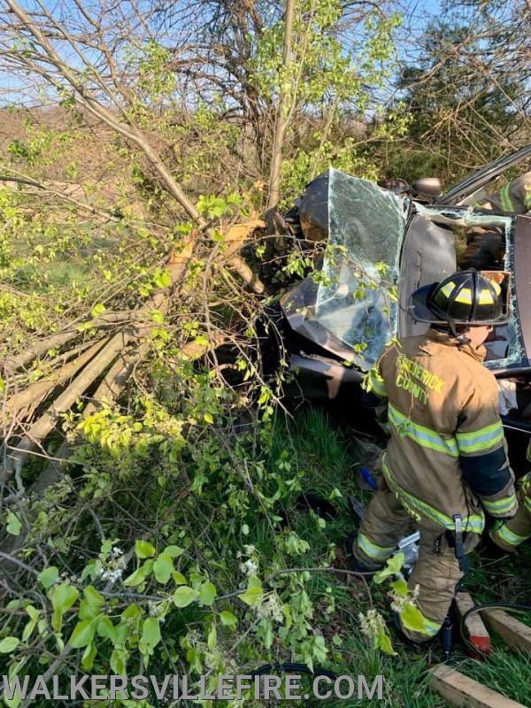 Vehicle Accident with Entrapment on Bennie Duncan Road, 4/7/2020