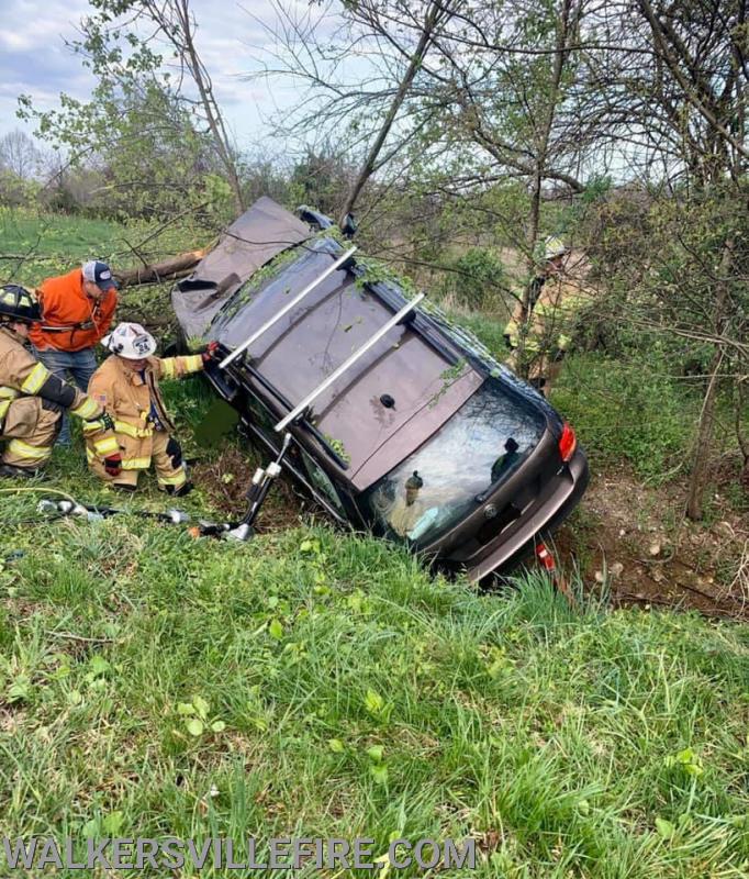 Vehicle Accident with Entrapment on Bennie Duncan Road, 4/7/2020