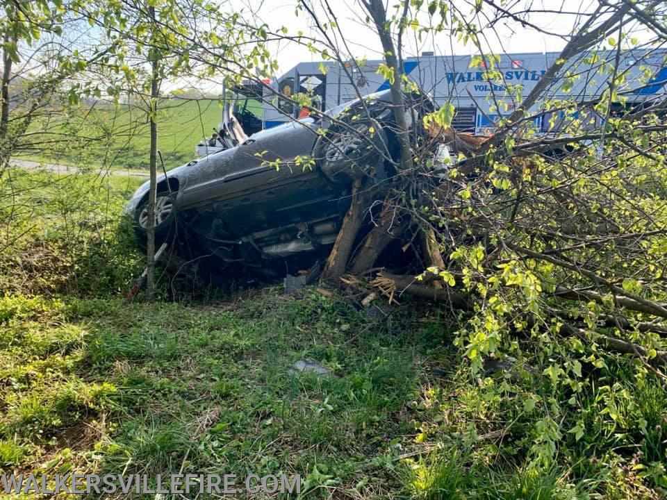 Vehicle Accident with Entrapment on Bennie Duncan Road, 4/7/2020