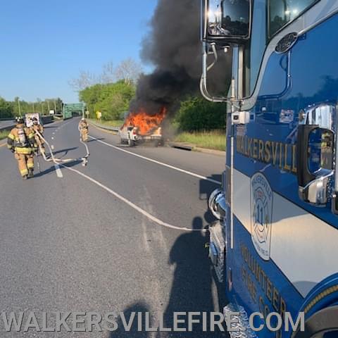 Vehicle Fire at 26 and 194, 5/13/2020