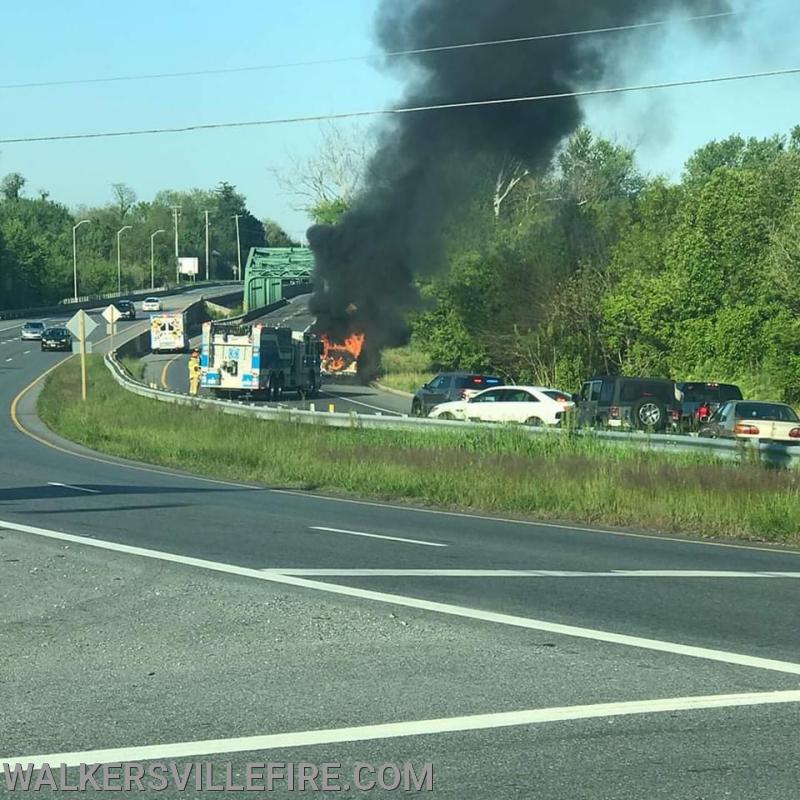 Vehicle Fire at 26 and 194, 5/13/2020