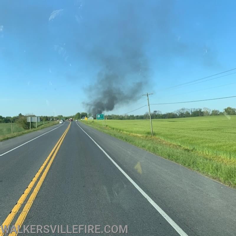 Vehicle Fire at 26 and 194, 5/13/2020